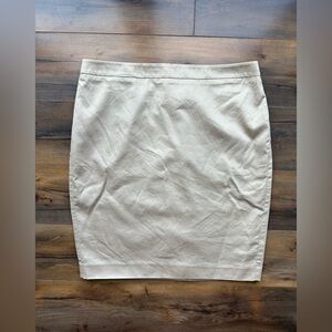 Like NEW LOFT Tan Cotton Skirt – Size 8